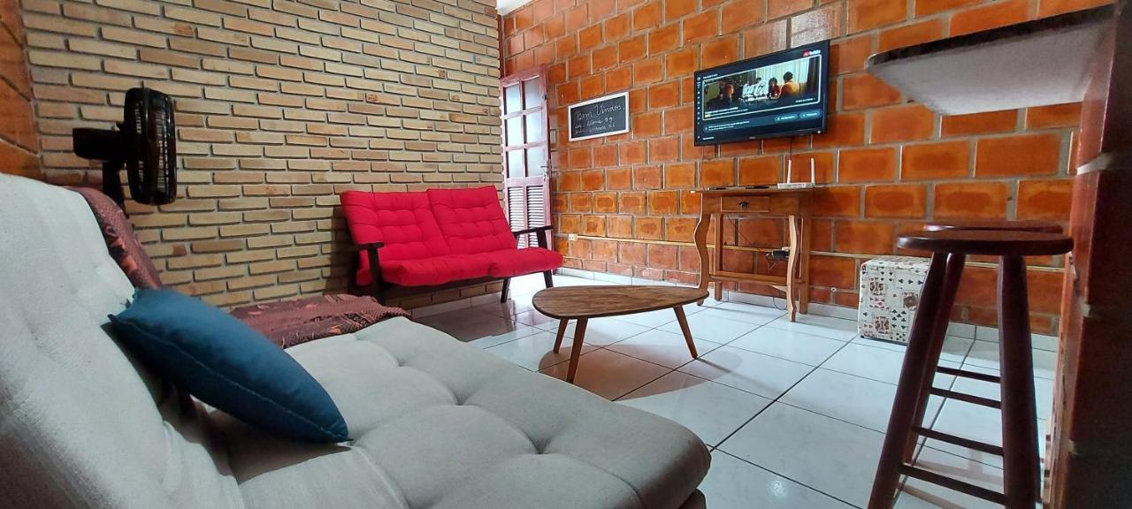 Apto Boramar Martim De Sa, Piscina Wi-Fi Churrasqueira 400 Mts Da Praia Appartement Caraguatatuba Buitenkant foto